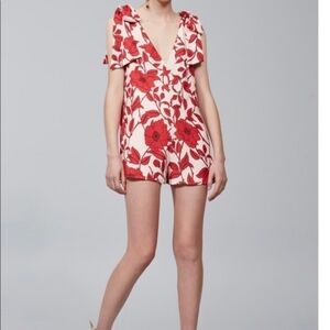 Keepsake the Label All Tied Up Floral Romper